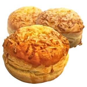 Sajtos leveles pogácsa