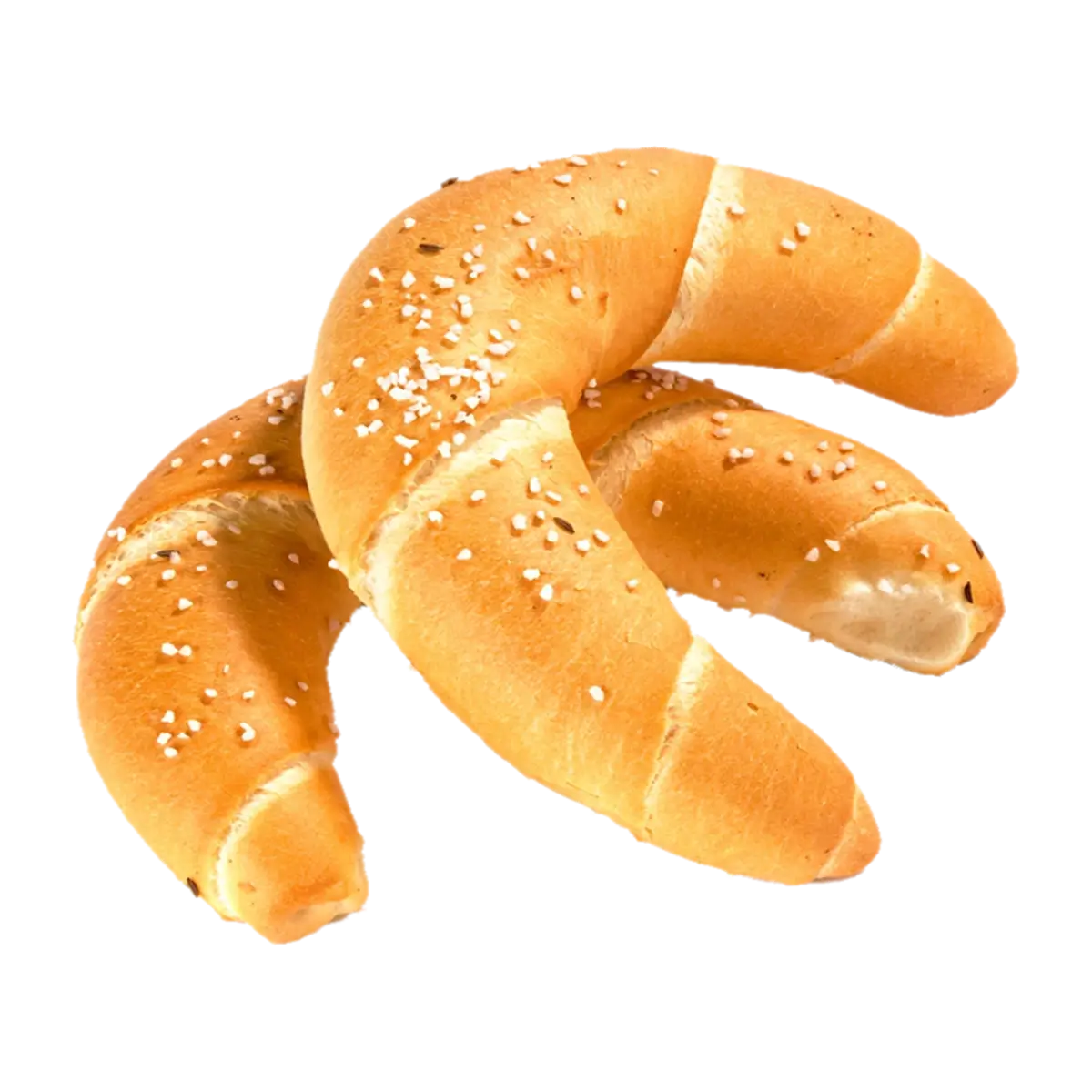 Sós - köményes kifli