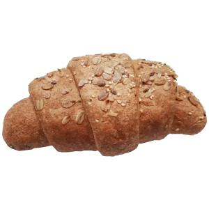 Teljes kiőrlésű szilvás croissant