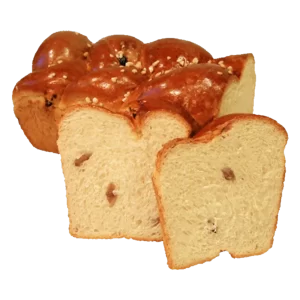 Vaníliás-mazsolás kalács